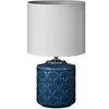 Image de Pauleen Lampe à poser Glowing Midnight E14 max. 20W Bleu#Blanc