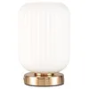 Image de Pauleen 48193 Lampe à poser Noble Purity 20 watts max. blanc, doré champagne, verre, métal E27 en occasion ou reconditionné