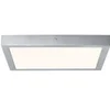 Image de Panneau LED Lunar carré 400x400mm 22W 1700lm 3000K Chrome mat
