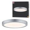 Image de Panneau LED Lunar rond 400mm 22W 1700lm 3000K Chrome mat