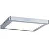Image de Panneau LED Atria carré 220x220mm 14W 1150lm 2700K Chrome mat gradable