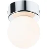 Image de Selection Bathroom Plafonnier Gove IP44 G9 230V max. 20W gradable Chrome#Satiné