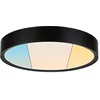 Image de Paulmann 71086 Plafonnier LED Selection Bathroom Tega IP44 White Switch 1200lm 230V 22,5W Noir mat luminaire de salle de bain lampe de salle de bain en occasion ou reconditionné