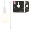 Image de Luminaire en suspension Ravi IP44 E27 max. 60W Blanc dépoli gradable