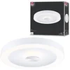 Image de Plafonnier LED Volea IP44 3000K 500lm / 2400lm 230V 4W / 18,5W gradable Blanc#Argent
