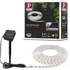 Image de Ruban LED solaire Paulmann 3 m, blanc chaud, avec capteur crépusculaire | FACILE À INSTALLER - Face arrière autocollante pour une installation DIY simple en occasion ou reconditionné