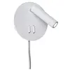 Image de Paulmann 78918 Applique LED Tabari ronde avec lampe de lecture murale 1x3,2 / 1x1,2 watts Blanc, chrome Liseuse Métal Lampe murale 3000 K en occasion ou reconditionné