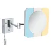 Image de Paulmann 78933 Plafonnier LED avec miroir de courtoisie Jora IP44 white switch 270 lm 230 V 3,3 W chrome, Blanc, miroir carré en métal, acrylique 2700 K en occasion ou reconditionné
