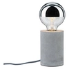Image de Neordic Lampe à poser Mik E27 max. 20W Gris Béton