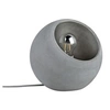 Image de Neordic Lampe à poser Ingram E27 max. 20W Gris Béton