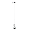 Image de Luminaire en suspension Larus IP44 E27 max. 60W Chrome gradable
