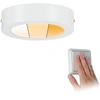 Image de Paulmann - Carpo / 79790 - Panneau LED rond - 1 x 10,2 W - Dimmable - Plafonnier blanc mat - En métal - 2300 K [Classe énergétique A++]