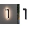 Image de Solar Numéro de maison lumineux LED avec batterie interchangeable Numéro 1 IP44 3000K 6lm Noir