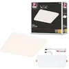 Image de Paulmann 79943 panneau LED panneau encastré Veluna VariFit Edge 160x160mm carré Blanc chaud Blanc synthétique système d'éclairage 3000K en occasion ou reconditionné