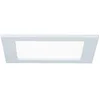 Image de Panneau encastré LED IP44 carré 165x165mm 12W 850lm 4000K Blanc