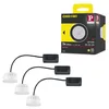 Image de Paulmann 92472 LED spots encastrés Modul Choose Coin kit de 3 rond 50 mm 3x6W 3x470lm 230V 2700 K Satin rond plafonnier spot synthétique en occasion ou reconditionné