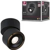 Image de Plafonnier LED Spircle 78mm 8W 550lm 230V 3000K Noir mat