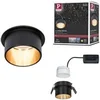 Image de Spot encastré LED 3-Step-Dim Gil Coin IP44 rond 68mm Coin 6W 470lm 230V gradable 2700K Noir mat#Doré