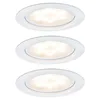 Image de Paulmann 93554 Set meuble LED Micro Line 3x4,5W 2700K blanc en occasion ou reconditionné