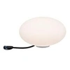 Image de Objet lumineux plug&shine - stone - dimmable - 3000k - avec ampoule - 2,8w - ø28cm - blanc