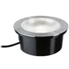 Image de Encastré de sol LED Durea IP67 rond 273mm 3000K 15W 1040lm 230V 80° Acier inoxydable Métal