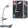 Image de Spot à pince Finja Chrome mat 230V GU10
