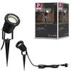 Image de Projecteur de jardin LED IP65 rond 92mm 3000K 3,5W 230lm 230V 38° Noir Aluminium