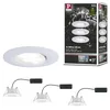 Image de Paulmann 99931 spots enc. LED Calla rond kit de 3 incl. 3x6,5W IP65 gradable projecteurs enc. Blanc dép. éclair. d'armoire plastique. lampe enc. 4000K en occasion ou reconditionné