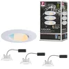 Image de Paulmann 99935 spots encastrés LED Calla rond kit de 3 incl. 3x5,5W IP65 projecteurs enc. Blanc dépoli éclairage d'armoire plastique lampe enc. 3000K en occasion ou reconditionné