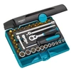 Image de Coffret de douilles - Entrainement carré 6,3 mm (1/4 pouce) - 34 pièces