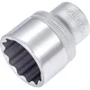Image de HAZET Douille à six pans double 900Z-30 30mm I Entraînement 1/2 pouce I Acier au chrome-vanadium, design robuste'. en occasion ou reconditionné