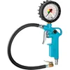 Image de HAZET Gonfleur de pneus 9041-1 I Plage de mesure du manomètre : 0-12 bar, longueur du tuyau : 400 mm, manomètre : 63 mm I Contrôleur de pression des pneus pour voiture, moto et autres en occasion ou reconditionné