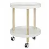 Image de Desserte de Cuisine en Bois Nyaz 60cm Blanc