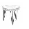 Image de Table Basse Déco "Holy" 65cm Noir & Blanc