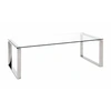 Image de Table Basse Design "Hytin" 120cm Argent
