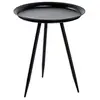 Image de Table basse ronde SHYNA en métal 44cm - Noir