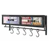 Image de Patère Murale Vintage Owen 77cm Noir