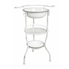 Image de Etagère 3 Niveaux Vintage "Bassines" 85cm Blanc