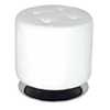 Image de Pouf Rond Design "Hava" 40cm Blanc