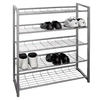 Image de Range-Chaussures 5 Niveaux Plase 106cm Argent