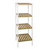 Image de Etagère 4 Niveaux en Bambou "Stacy" 112cm Naturel