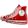 Image de Patère Murale & Horloge Design Baskets 50cm Rouge