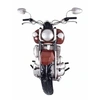 Image de Patère Murale Vintage "Motard II" 64cm Rouge