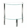 Image de Table d'Appoint Design Eliot 47cm Transparent