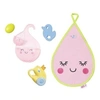 Image de accessoires de bain multicolore 5 pièces