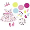 Image de set de fête pour poupée jusqu'à 43 cm 16 pièces