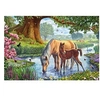 Image de Puzzle Chevaux dans le ruisseau - 150 pieces