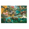 Image de Puzzle 100 pièces : Familles d'animaux sur la rive aille Unique Coloris Unique