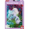 Image de Puzzle  60 Pieces Licorne Dans Un Jardin Enchante