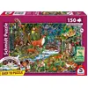 Image de Puzzle 150 Pieces - Animaux Des Forets D'europe